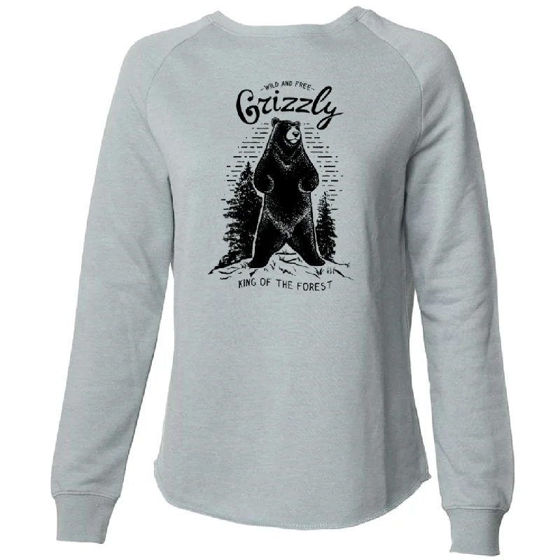 Wild And Free Grizzly Super Soft Crewneck Sweater