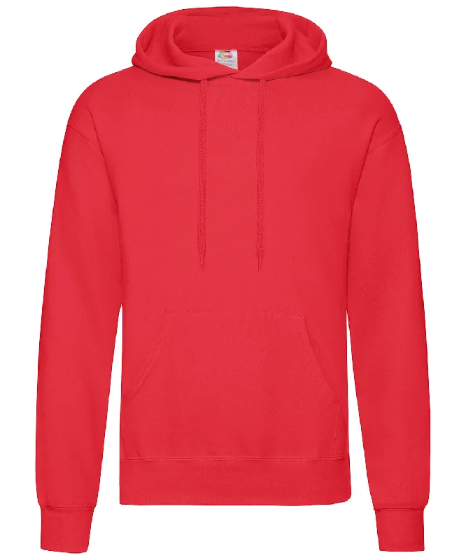 Red - Classic 80/20 hooded sweatshirt