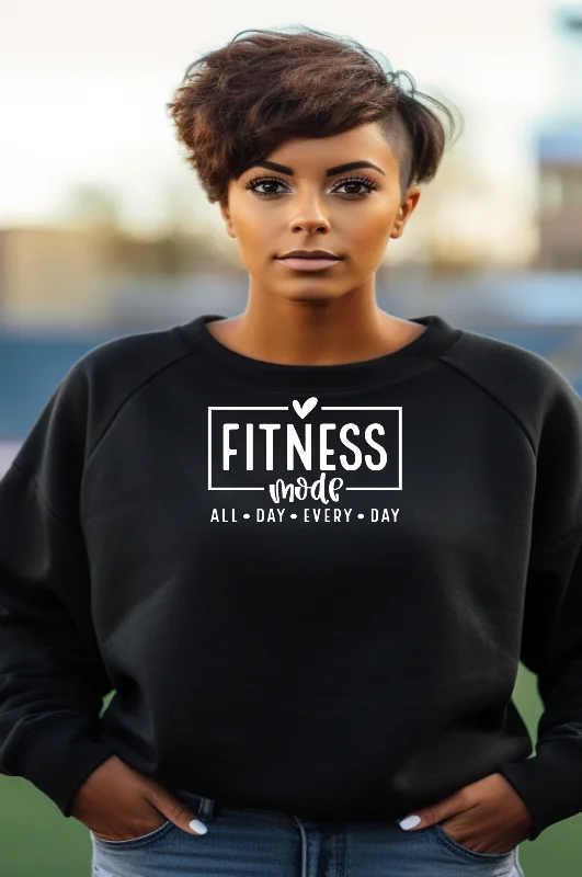 Fitness Mode Crewneck Sweatshirt