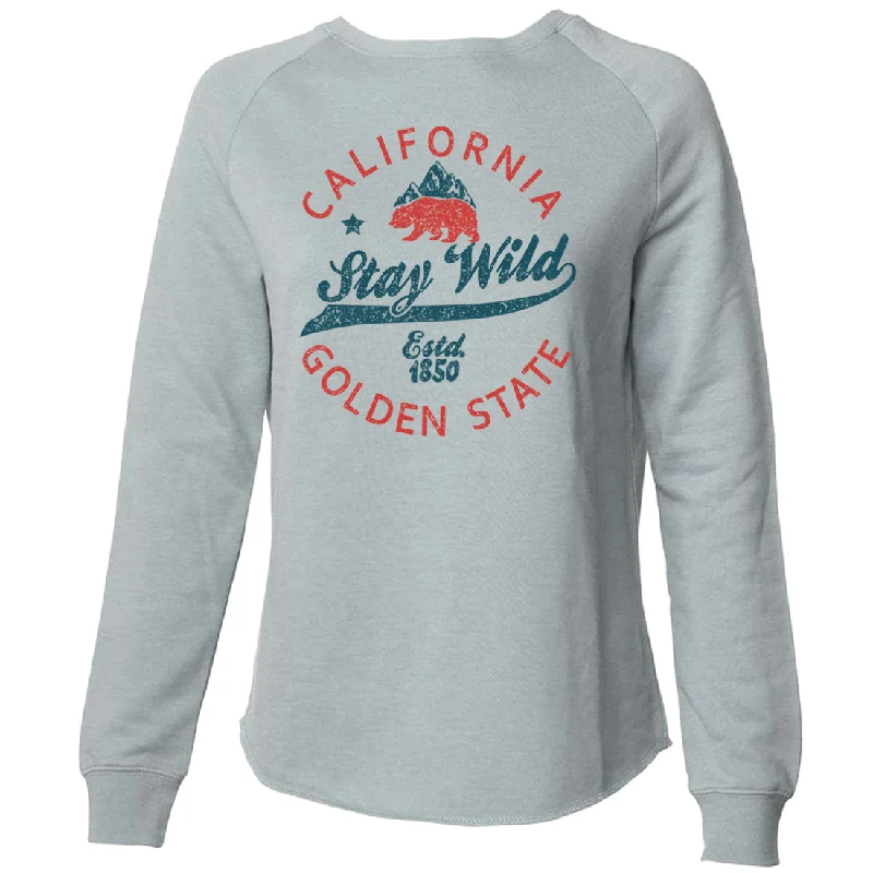 California Stay Wild Super Soft Crewneck Sweater