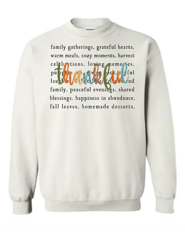 Thankful  Crewneck Sweatshirt