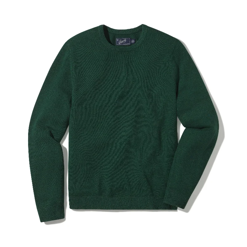 Collegiate Cotton Rich  Crew - Forest