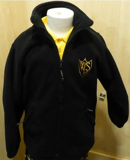 West Leigh Black Fleece Jacket