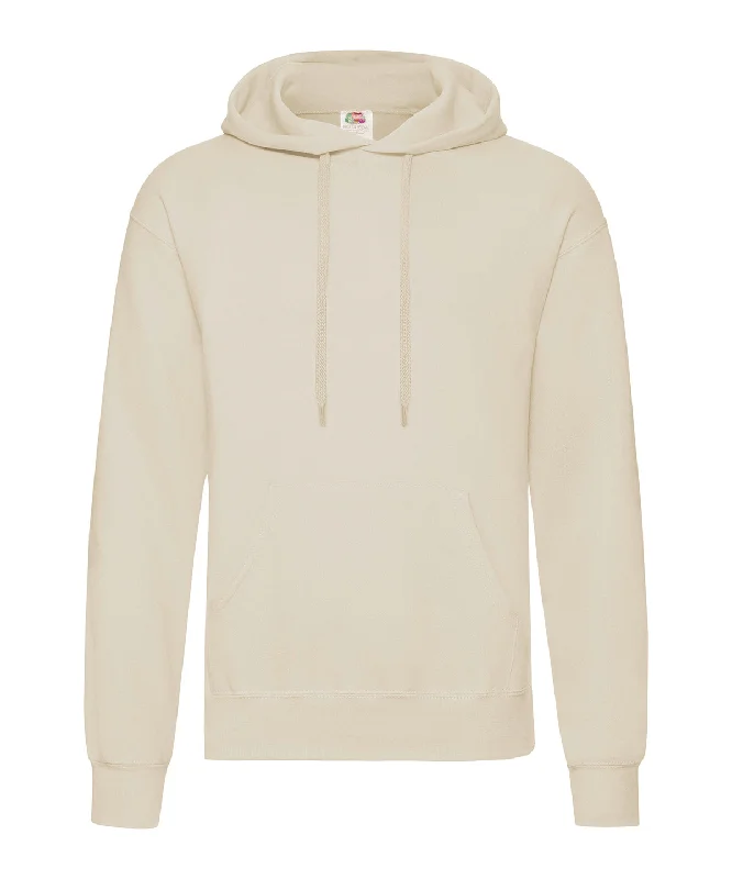 Natural - Classic 80/20 hooded sweatshirt