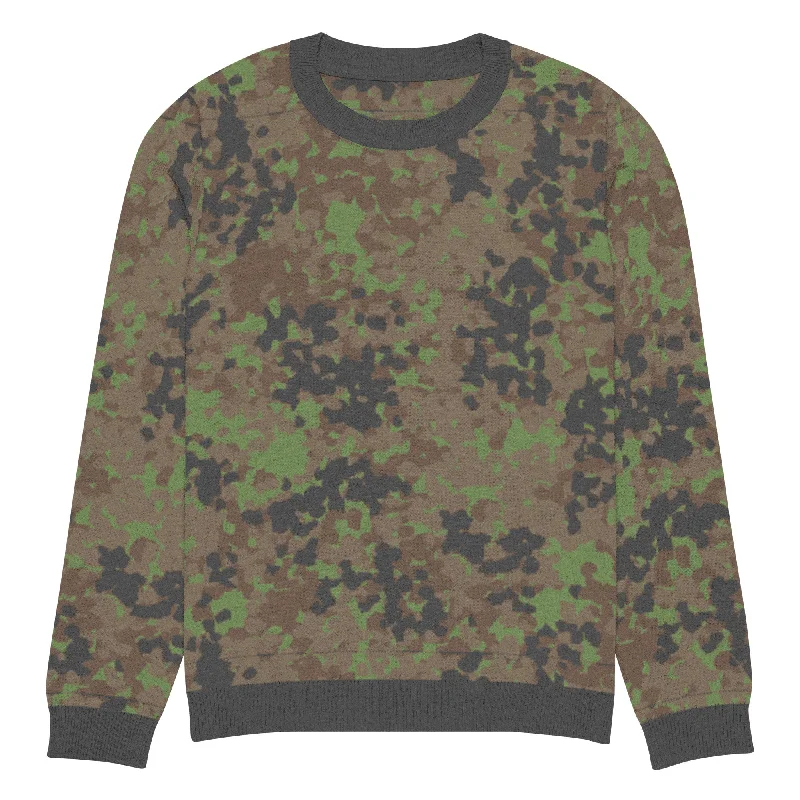 Flecktarn Camo Knit Pullover Sweater