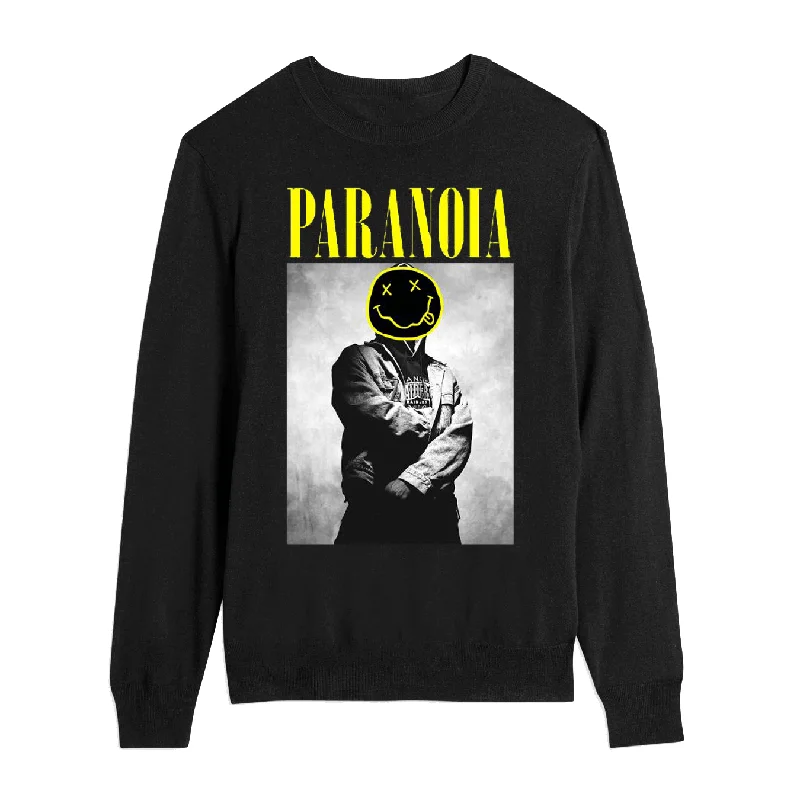 PARANOIA CREWNECK BLK/YEL