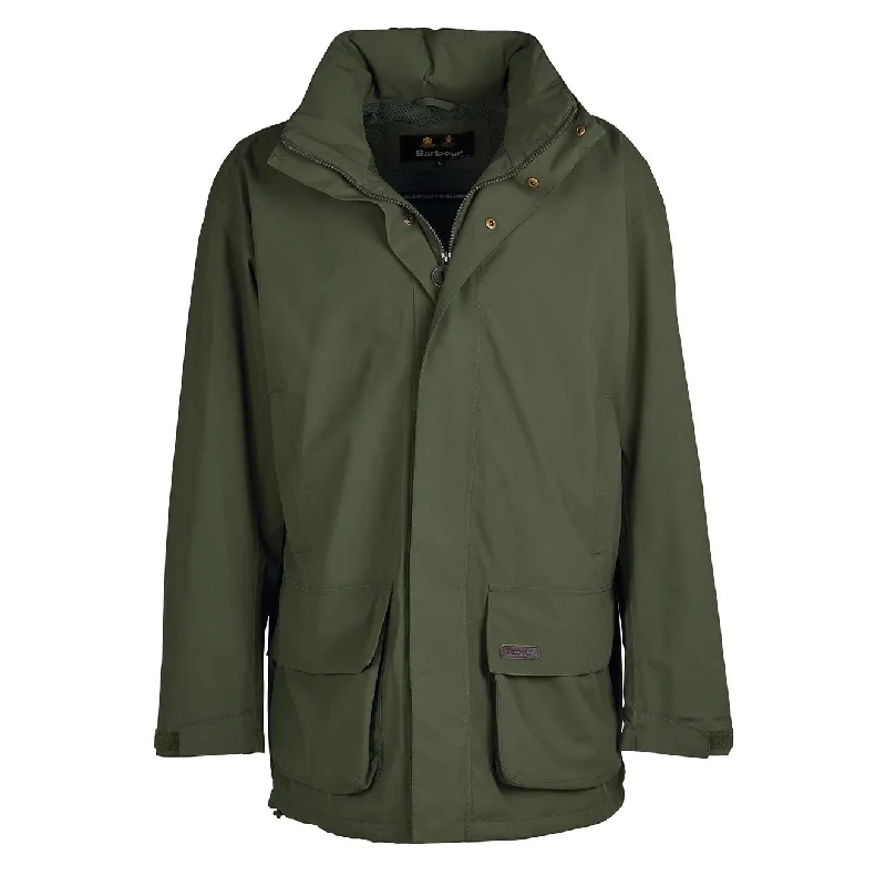 Barbour Swinton Waterproof Jacket Olive