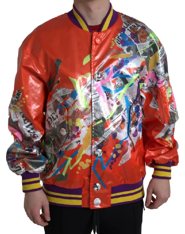 Dolce & Gabbana Elegant  Bomber Jacket - Men's Luxury Men's Outerwear