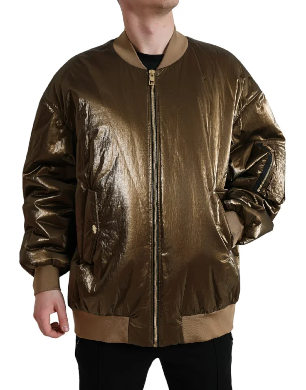 Dolce & Gabbana Elegant  Bomber Men's Jacket