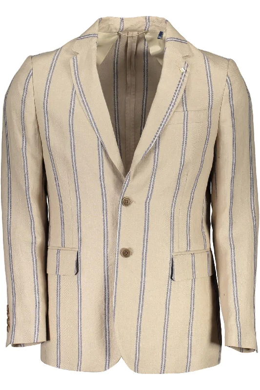 Gant Classic Linen Single-Breast  Men's Jacket