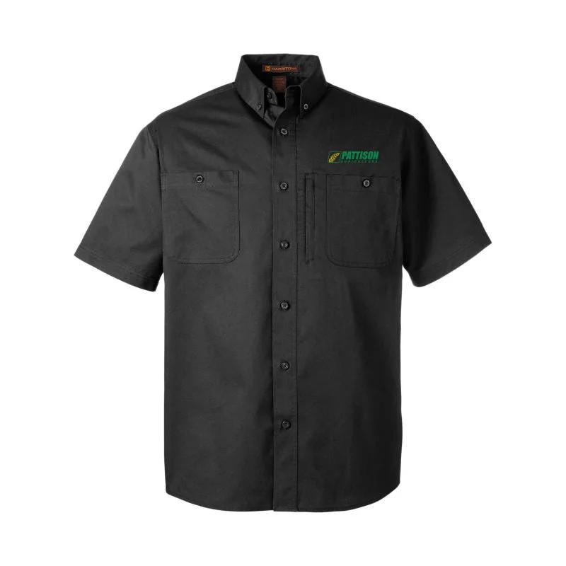 Men's Harriton Advantage IL Short Sleeve Work Shirt