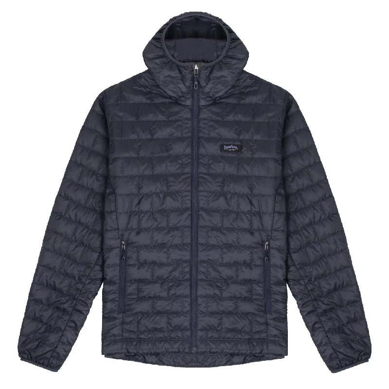 Patagonia Nano Puff Fitz Roy Trout Hoody Smolder Blue