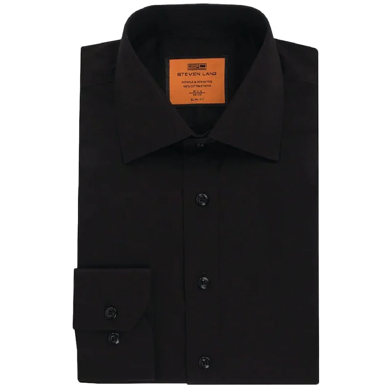 Travel Dress Shirt | Barrel Cuff -Tc100