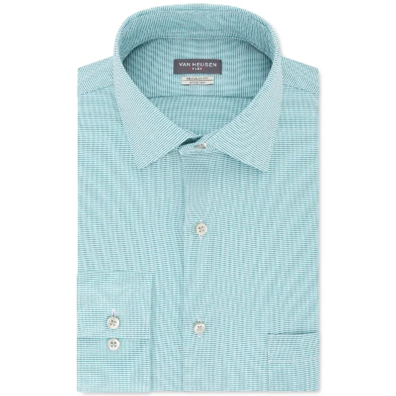 Van Heusen Mens Woven Stretch Button-Down Shirt