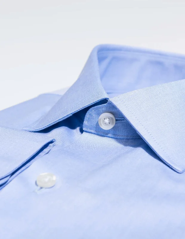 Wrinkle-Resistant Twill - Light Blue