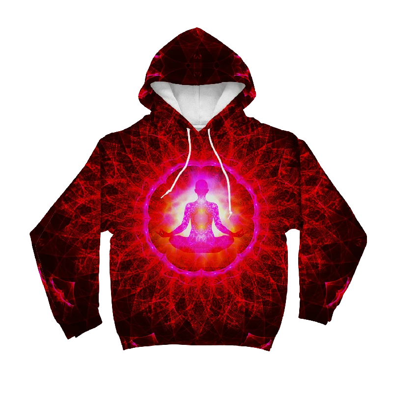 Meditating Psi~  All Over Print Unisex Hoodie