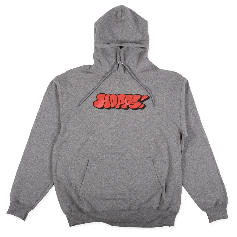 Hopps Throw Hoodie Heather Grey