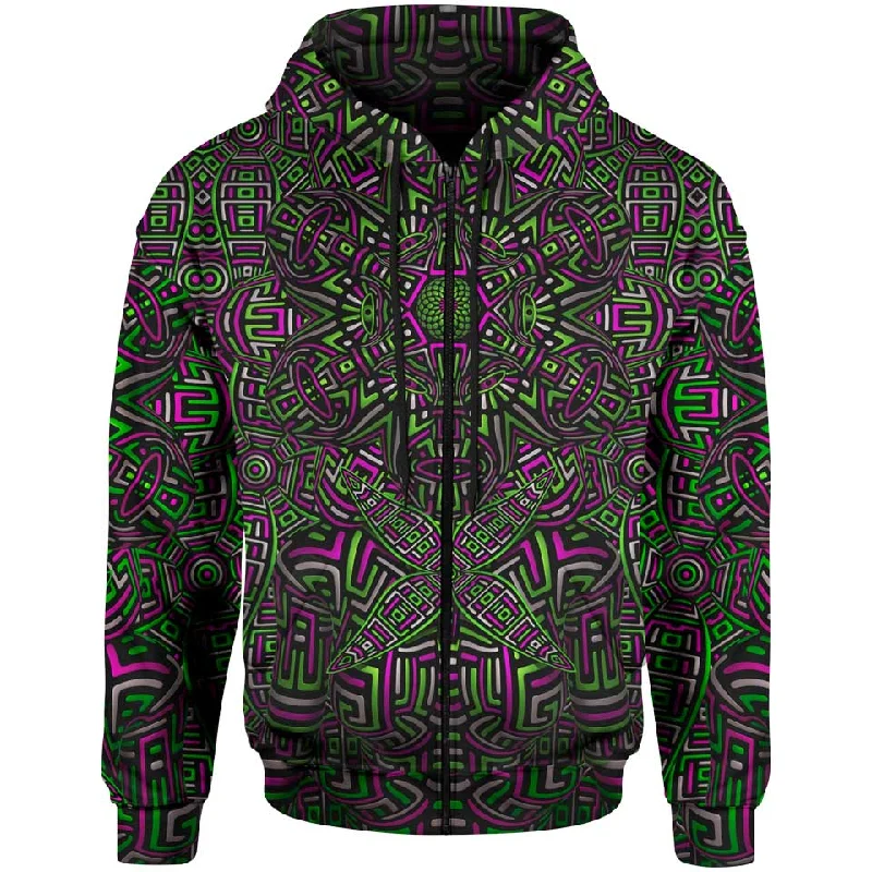 Kaleidoscope Zip Hoodie