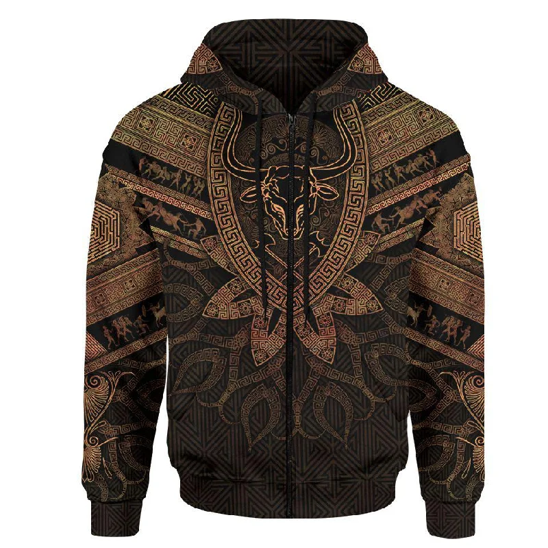 Labyrinth Zip Hoodie