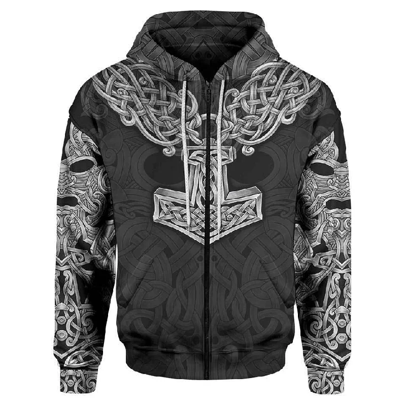 Mjölnir Zip Hoodie