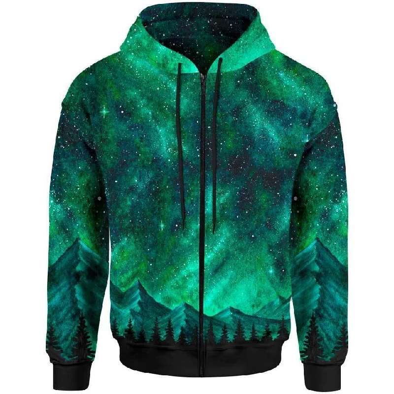 Mountain Aura Zip Hoodie