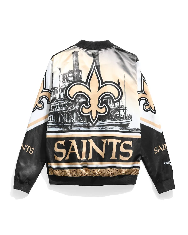 New Orleans Saints Fanimation Satin Jacket