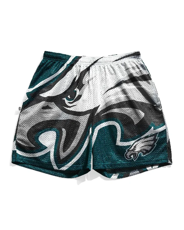 Philadelphia Eagles Big Logo Retro Shorts