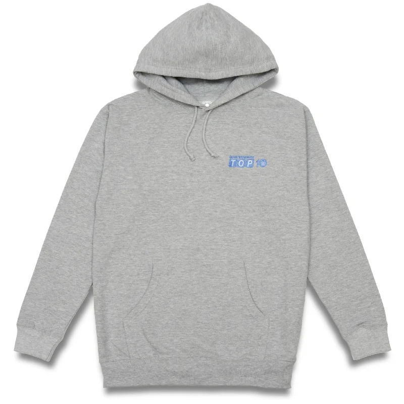 Quarter Snacks Top 10 Hoody Grey