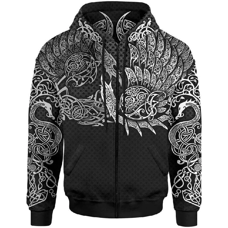 Ravens of Midgard Zip Hoodie