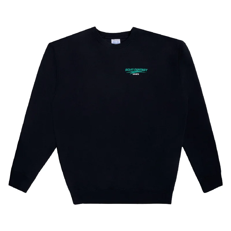 Sci-Fi Fantasy Sports Fleece Crewneck Navy