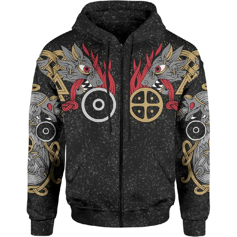 Skoll & Hati Zip Hoodie