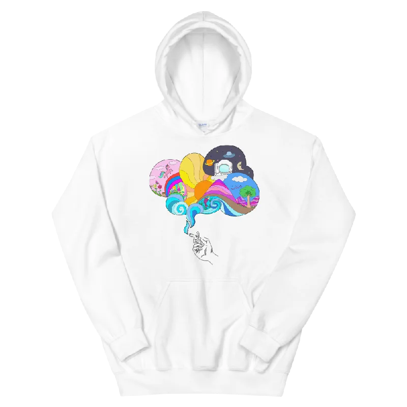 Smoke Land Graphic Hoodie