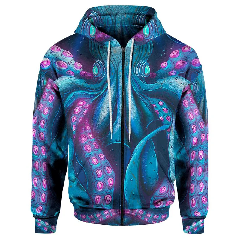 The Kraken Zip Hoodie