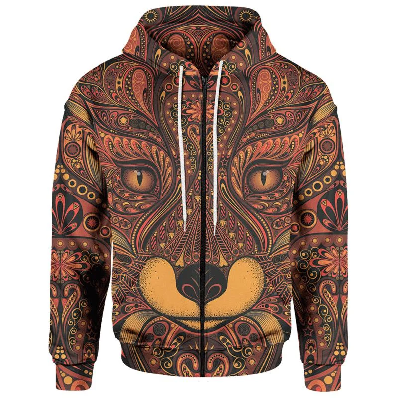 The Red Fox Zip Hoodie