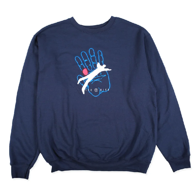 Theories Out There Crewneck Navy