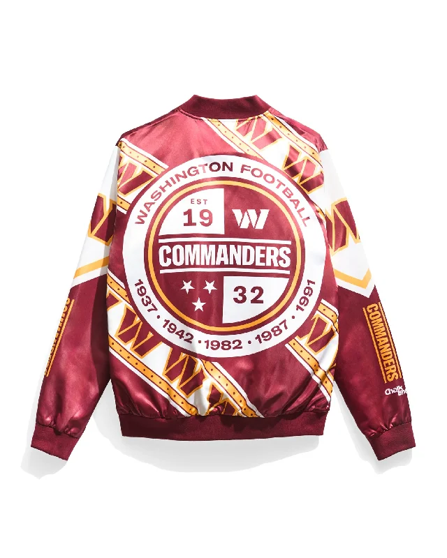 Washington Commanders Fanimation Satin Jacket