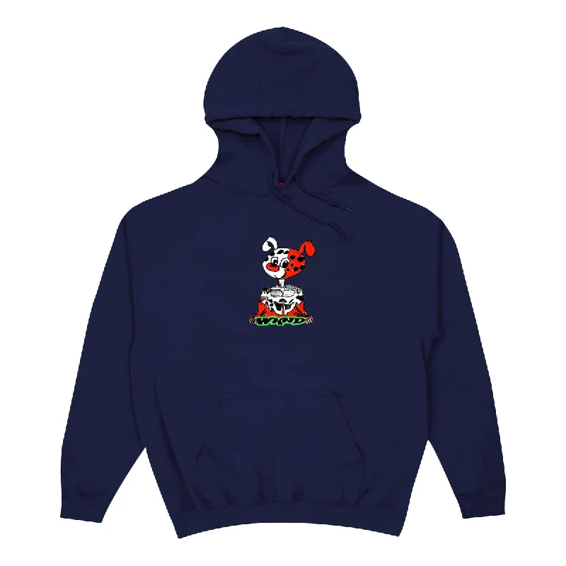 WKND Rip Torn Hoodie Navy