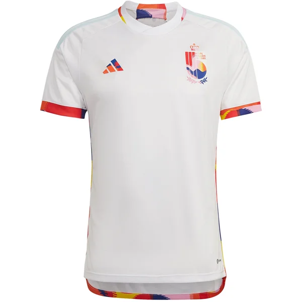 adidas Belgium Away Jersey 22/23 (White/Multi)