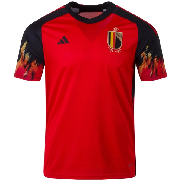 adidas Belgium Home Jersey 22/23 (Red/Black)