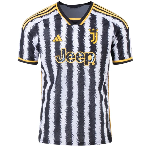 adidas Juventus Authentic Home Jersey 23/24 (Black/White)