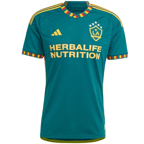 adidas La Galaxy Authentic Away Jersey 23/24 (Green/Yellow)