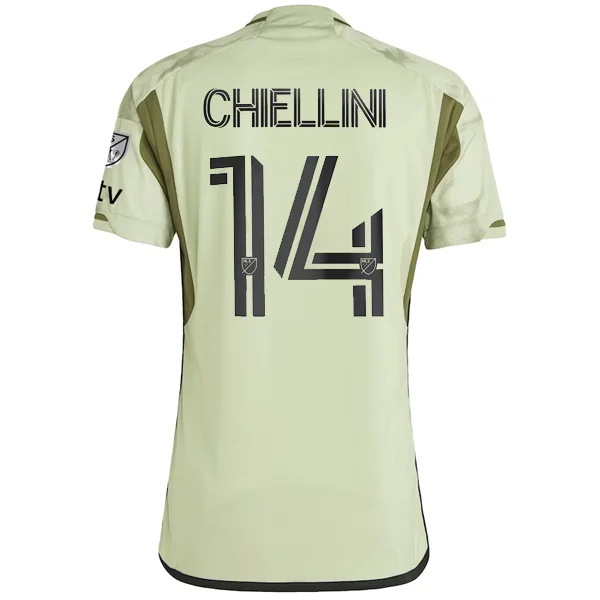 adidas LAFC Authentic Chiellini Away Jersey w/ MLS + Apple TV Patch 23/24 (Green)