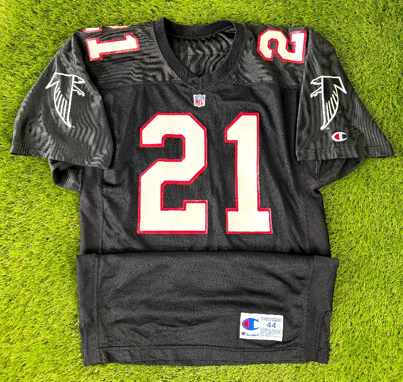 Atlanta Falcons 1990 Deion Sanders NFL Football Jersey (44/Large)