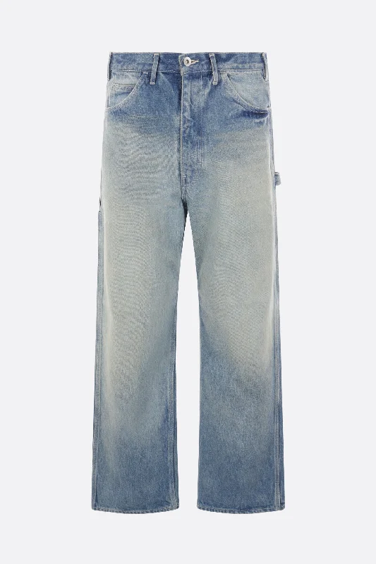 stone-wash effect jeans in denim