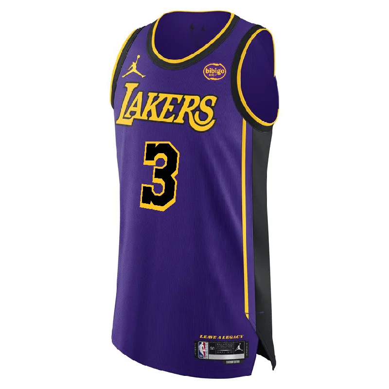 Lakers Davis Statement Authentic Jersey