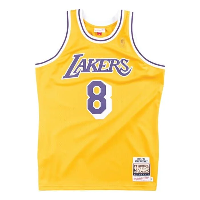 LAKERS NBA AUTHENTIC HOME 1996 KOBE 8 JERSEY