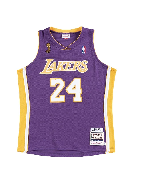 LAKERS NBA AUTHENTIC ROAD FINALS 2008 KOBE 24 JERSEY