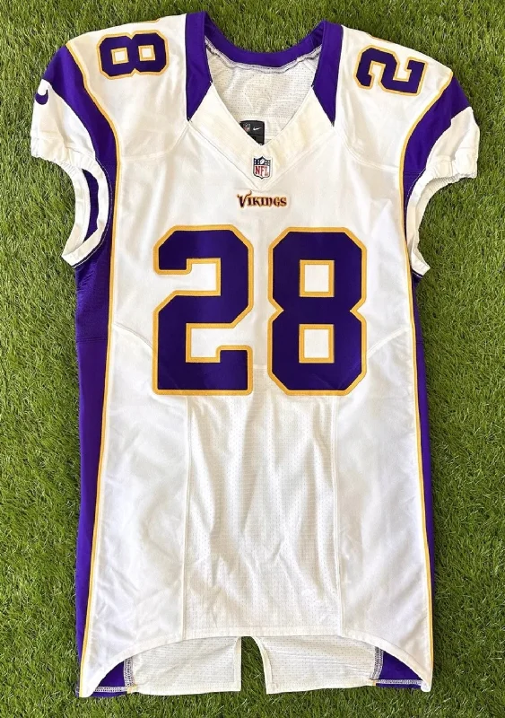 Minnesota Vikings Adrian Peterson 2012 Team Issued NFL Football Jersey (50/XL)