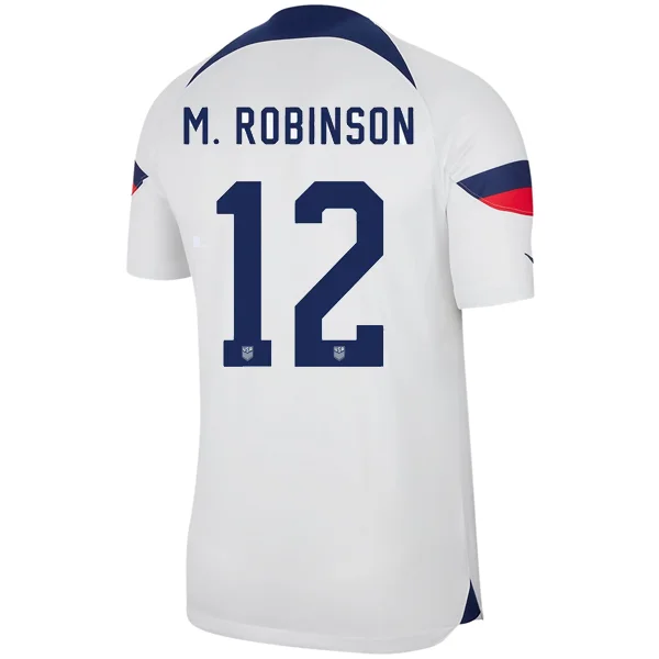 Nike United States Authentic Match Miles Robinson Home Jersey 22/23 (White/Loyal Blue)