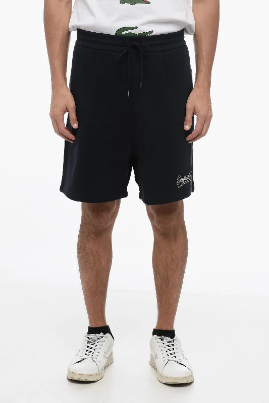 Armani EMPORIO Cotton Shorts with Embroidered Logo